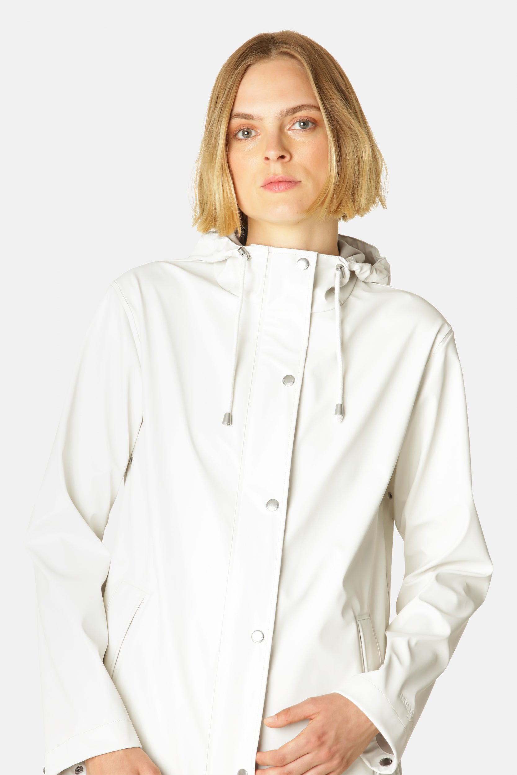 Regenjas RAIN228FR - 121 Milk Creme | Milk Creme | Raincoat | Ilse Jacobsen