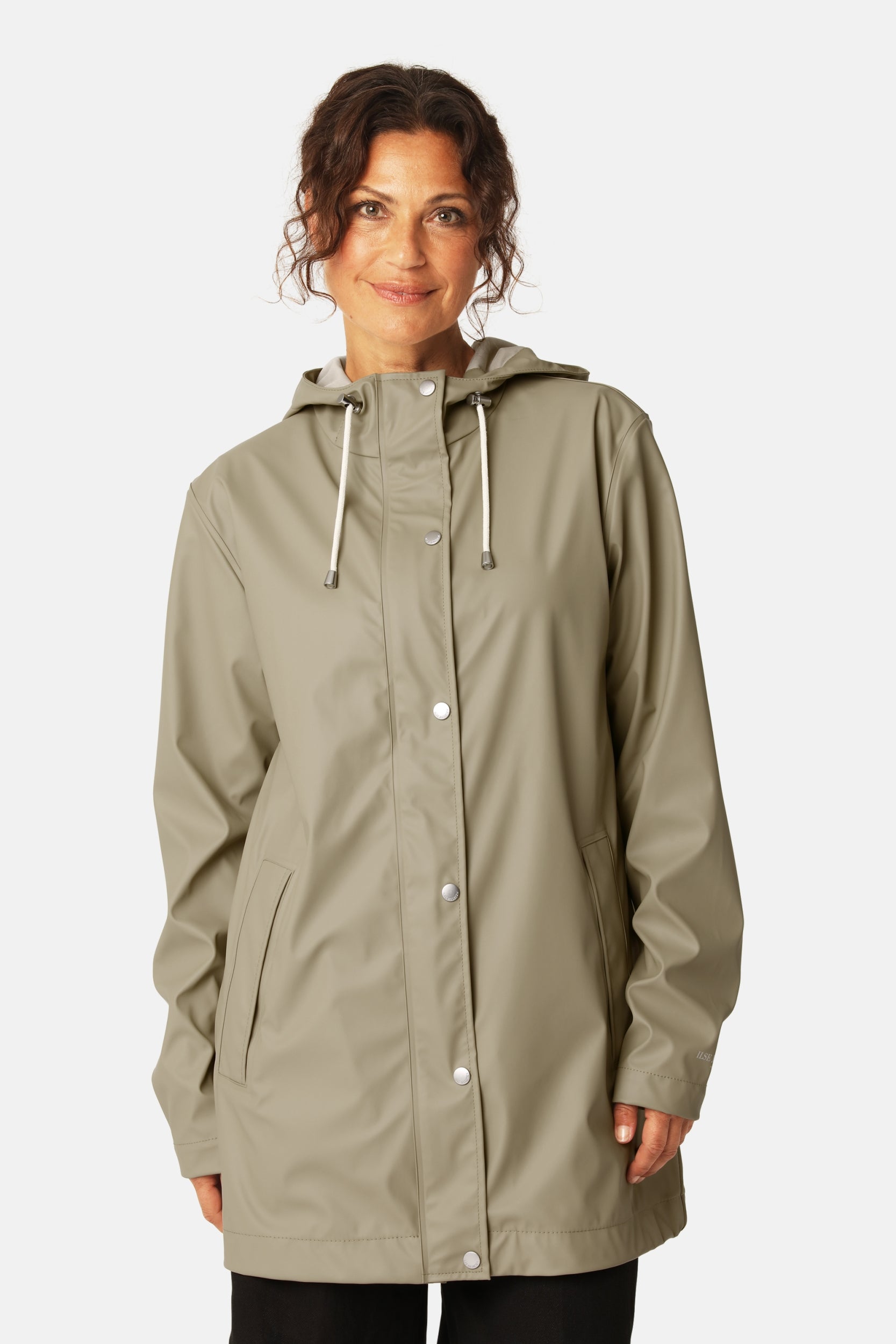 Regenjas RAIN228FR | Coriander | Raincoat | Ilse Jacobsen