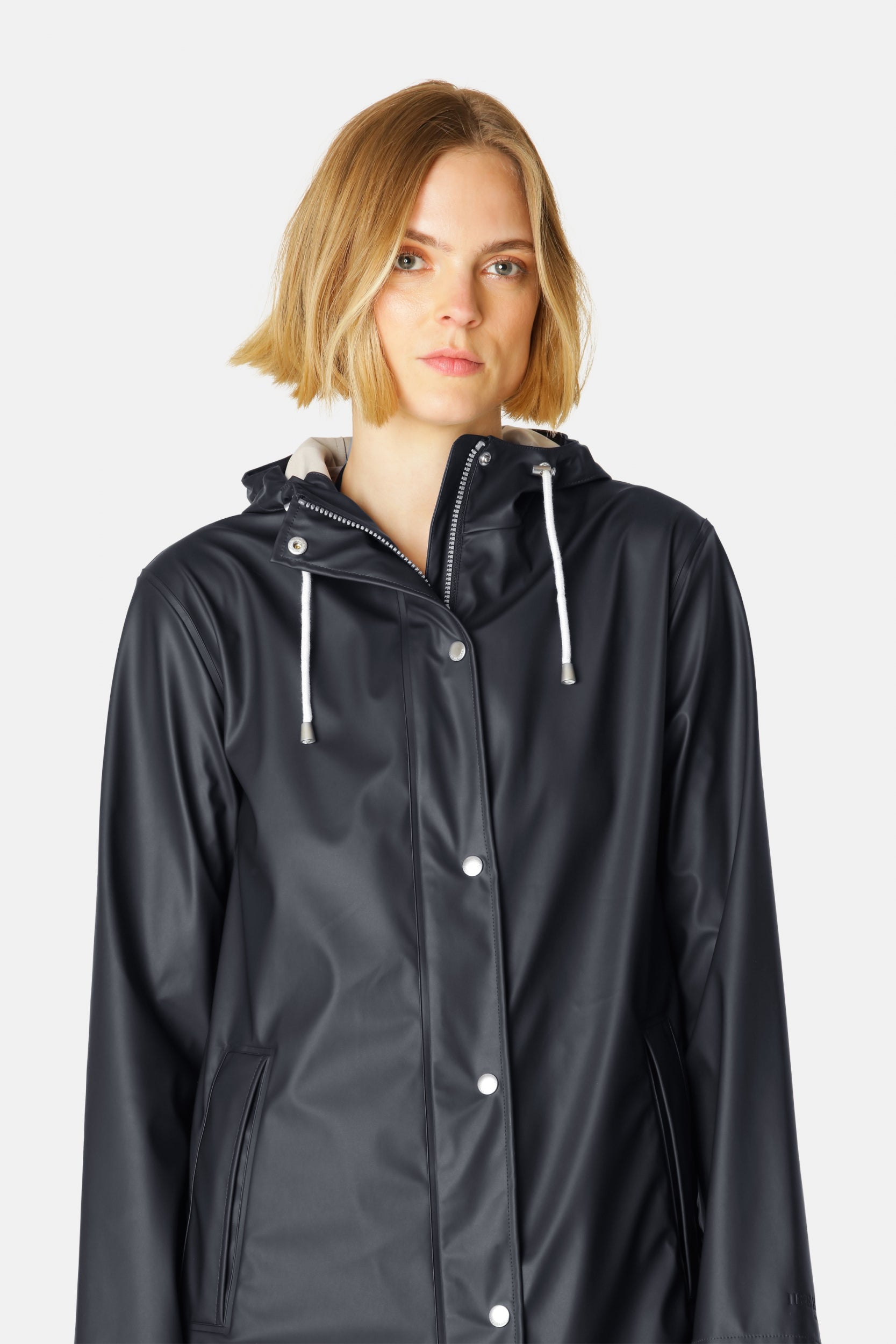 Regenjas RAIN228FR - 660 Dark Indigo | Dark Indigo | Raincoat | Ilse Jacobsen