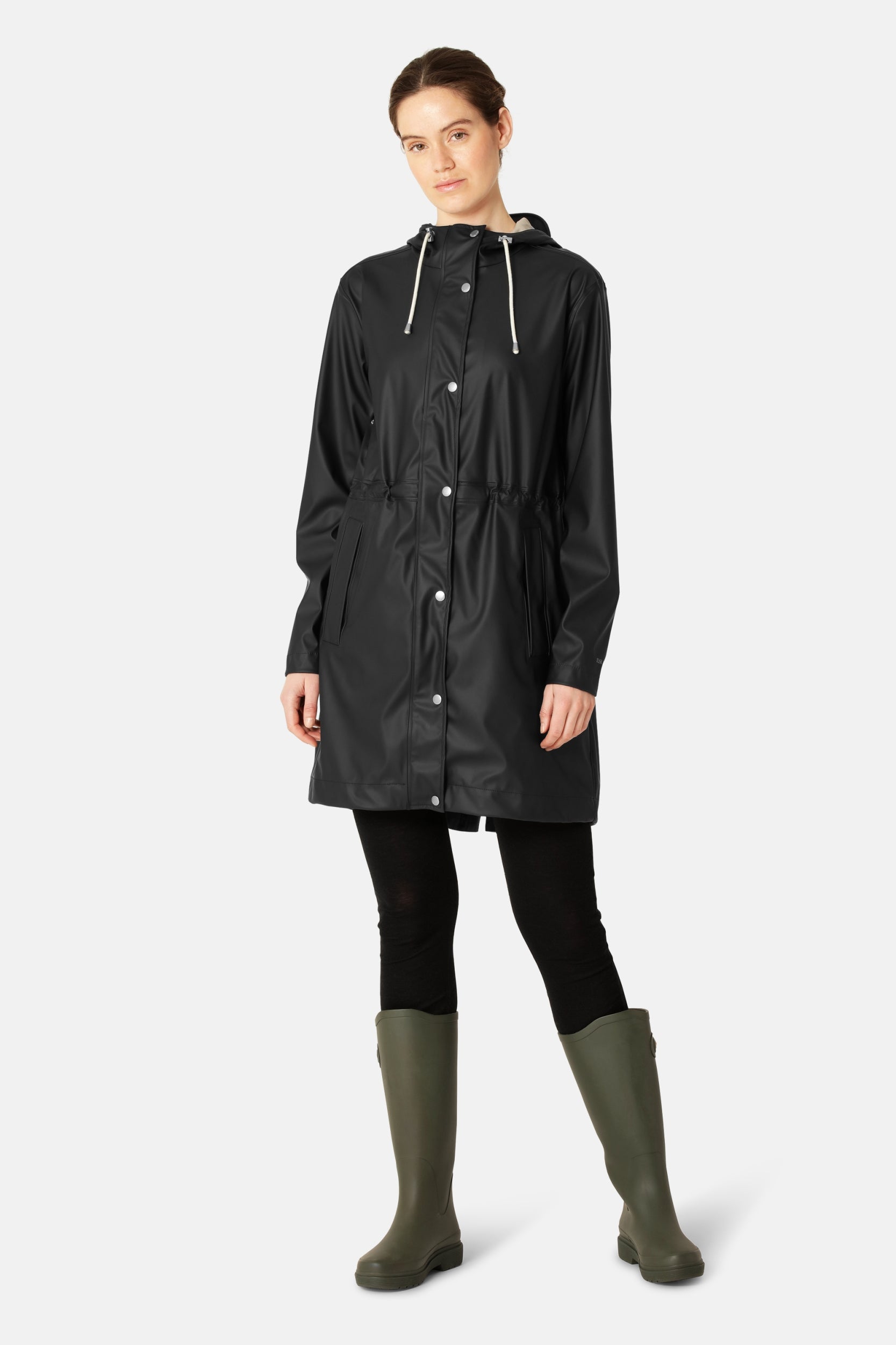 Regenjas RAIN230FR - 002 Black Beauty | Black Beauty | Raincoat | Ilse Jacobsen