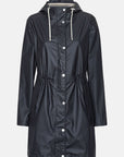 Regenjas RAIN228FR - 660 Dark Indigo | Dark Indigo | Raincoat | Ilse Jacobsen
