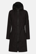 Softshell regenjas lang RAIN37L | Black | Raincoat | Ilse Jacobsen