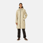 Softshell regenjas lang RAIN37L | Beige | Raincoat | Ilse Jacobsen