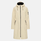 Softshell regenjas lang RAIN37L | Beige | Raincoat | Ilse Jacobsen
