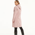 Softshell regenjas lang RAIN37L | Adobe Rose | Raincoat | Ilse Jacobsen