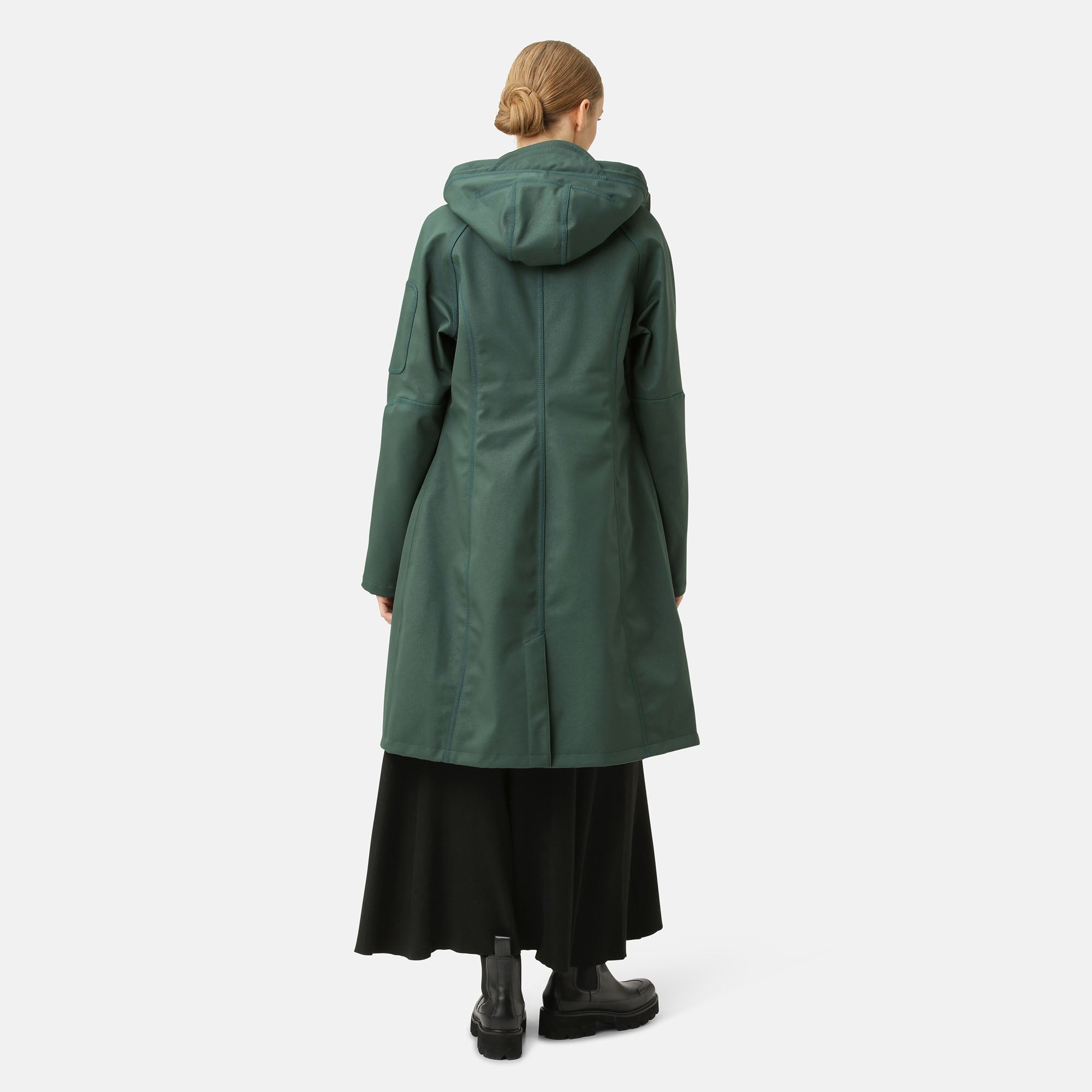 Softshell Regenjas Lang RAIN37L - Beetle 492 | Beetle | Raincoat | Ilse Jacobsen