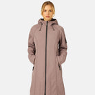 Softshell Regenjas Lang RAIN37L | Old Lavender | Raincoat | Ilse Jacobsen