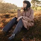 Softshell Regenjas Lang RAIN37L | Old Lavender | Raincoat | Ilse Jacobsen