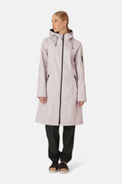 Softshell regenjas lang RAIN37L - 549 Concrete | Concrete | Raincoat | Ilse Jacobsen