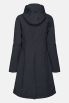 Softshell regenjas lang RAIN37L | Dark Indigo | Raincoat | Ilse Jacobsen