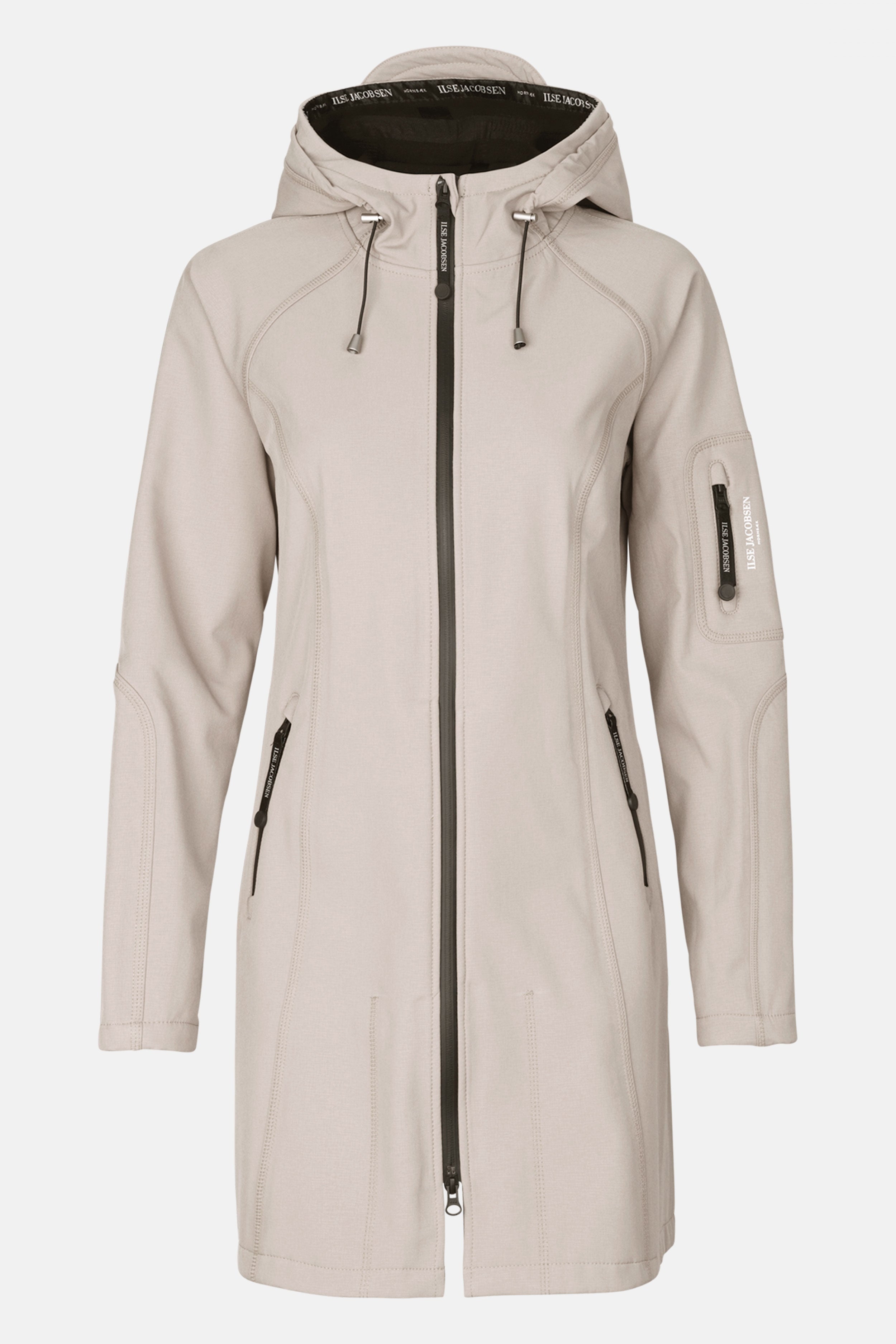 Softshell regenjas RAIN37 | Chateau Gray | Raincoat | Ilse Jacobsen