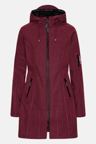 Softshell Regenjas RAIN37 | Maroon Banner | Raincoat | Ilse Jacobsen