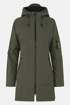 Softshell regenjas RAIN37 | Army | Raincoat | Ilse Jacobsen