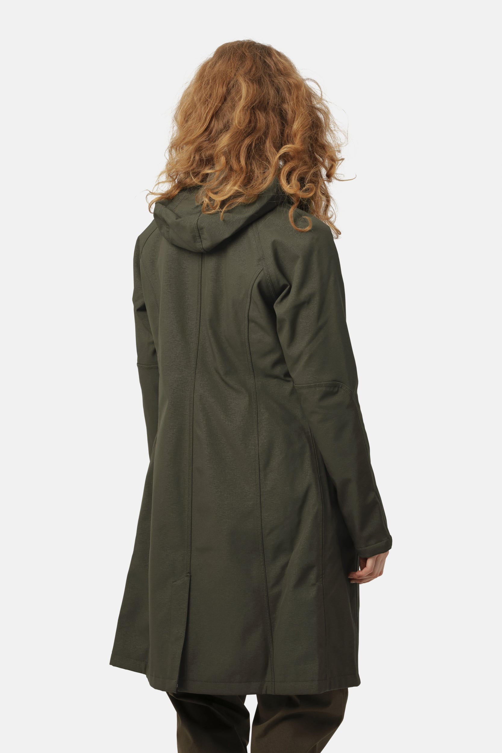 Softshell regenjas RAIN37 - 410 Army | Army | Raincoat | Ilse Jacobsen