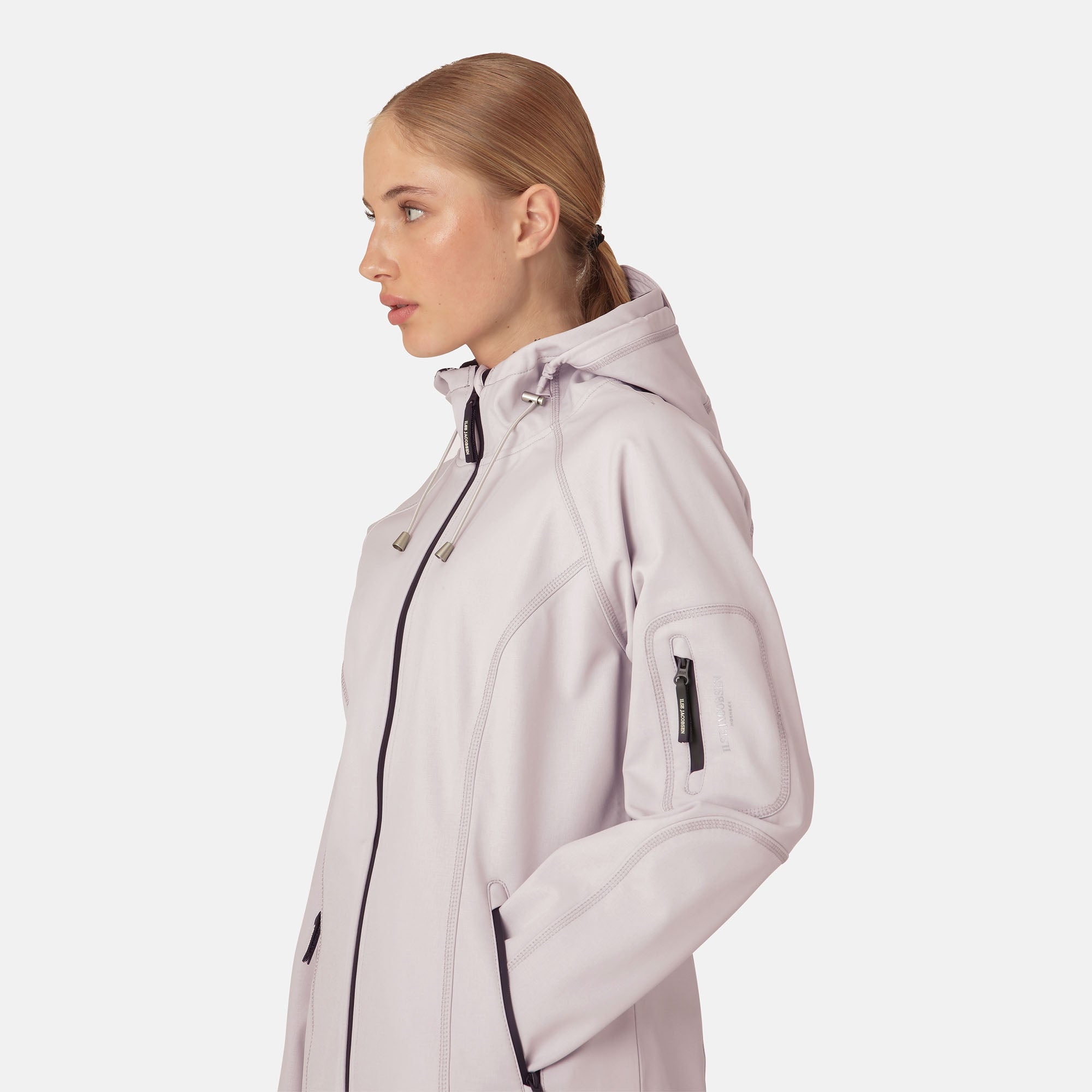 Softshell regenjas RAIN37 - 5490 Concrete | Concrete | Raincoat | Ilse Jacobsen