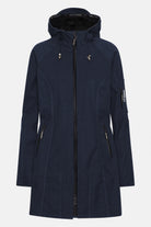 Softshell regenjas RAIN37 | Dark Indigo | Raincoat | Ilse Jacobsen