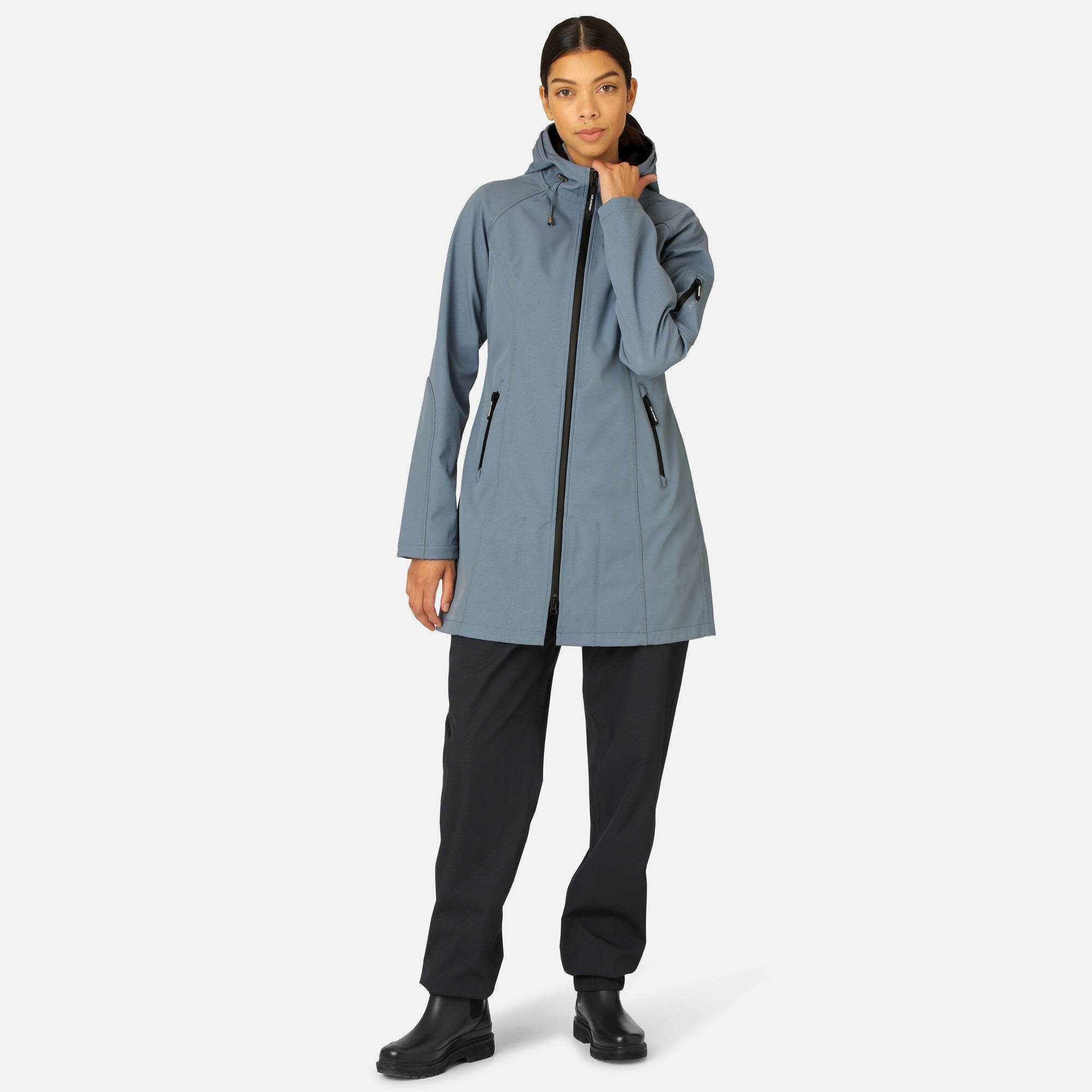 Softshell Regenjas RAIN37 - 696 Winter Ocean | Winter Ocean | Raincoat | Ilse Jacobsen