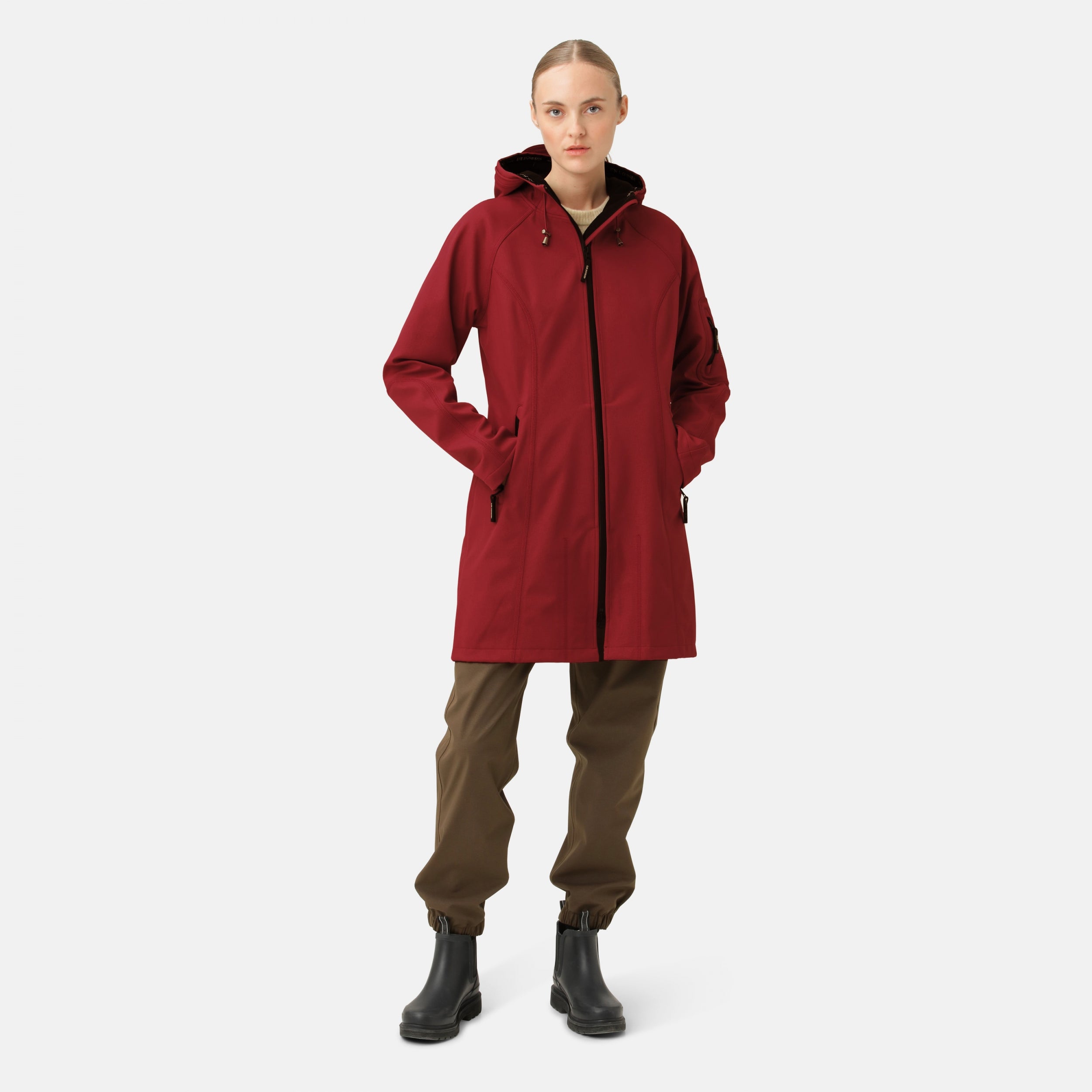 Softshell regenjas RAIN37 | Rhubarb | Raincoat | Ilse Jacobsen