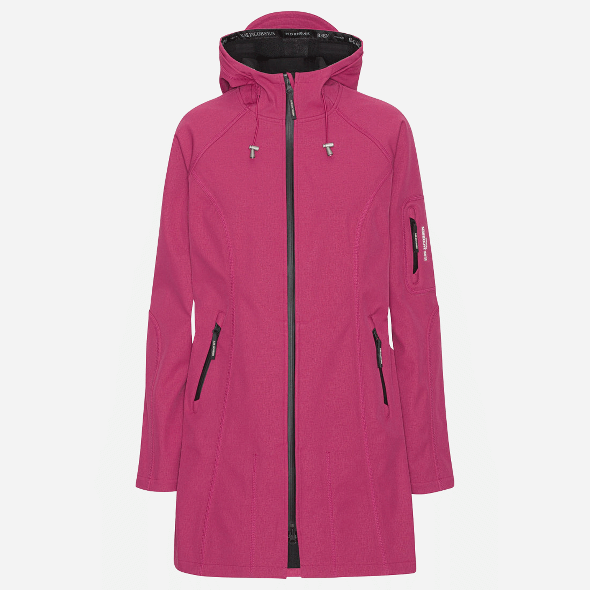 Softshell regenjas RAIN37 - Sangria 933 | Sangria | Raincoat | Ilse Jacobsen