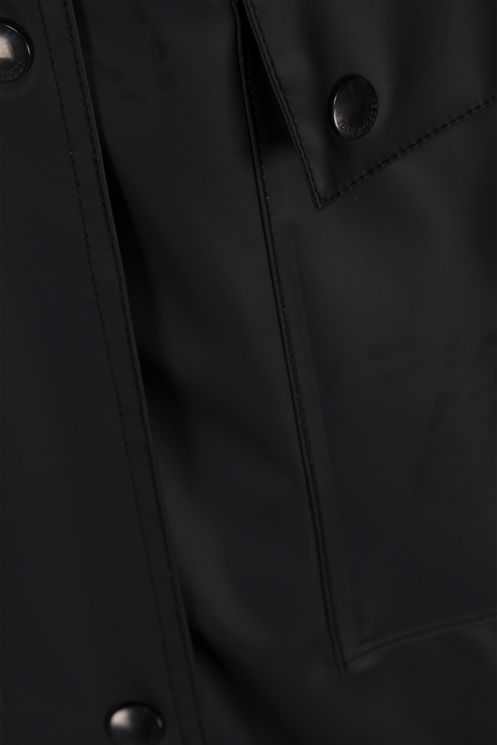 Regenjas RAIN70 - 001 Black | Black | Raincoat | Ilse Jacobsen