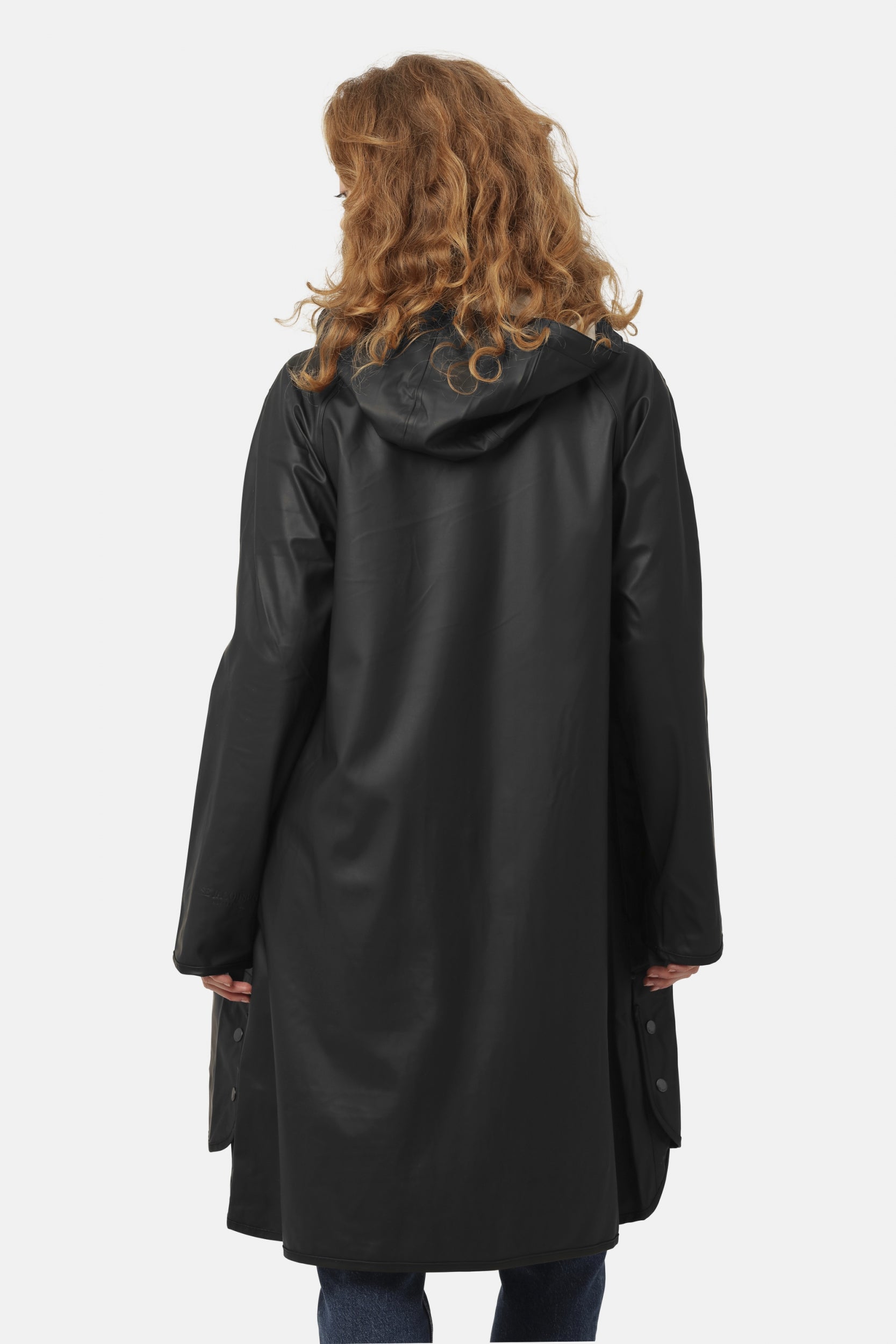 Regenjas RAIN71 - 001 Black | Black | Raincoat | Ilse Jacobsen