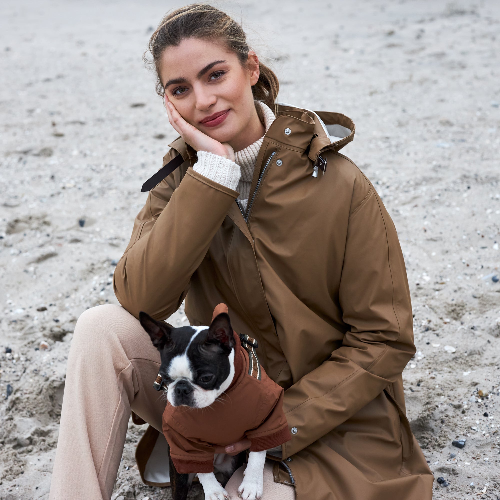 Regenjas RAIN71 - 224 Otter | Otter | Raincoat | Ilse Jacobsen