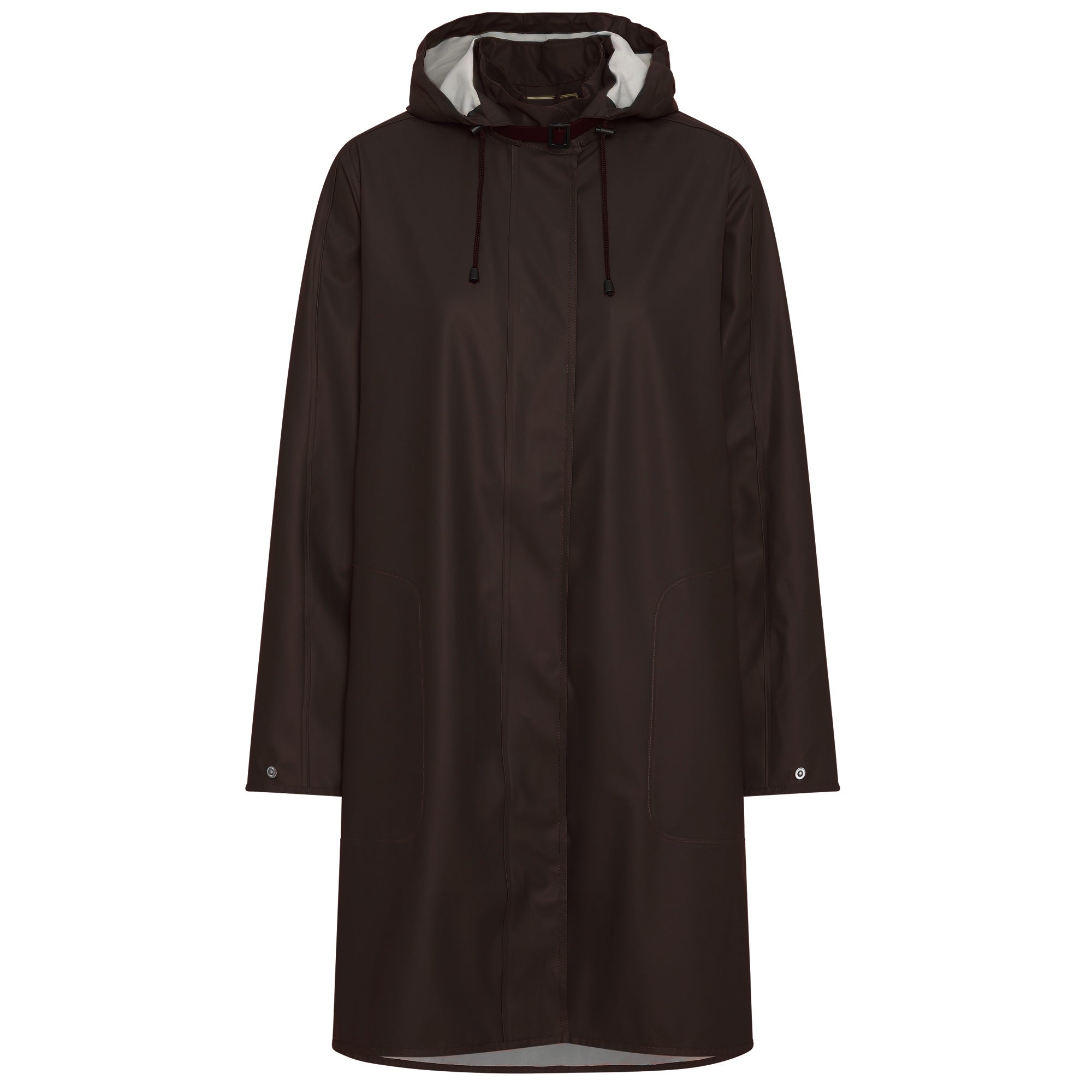 Regenjas RAIN71 - 233 Ganache | Ganache | Raincoat | Ilse Jacobsen