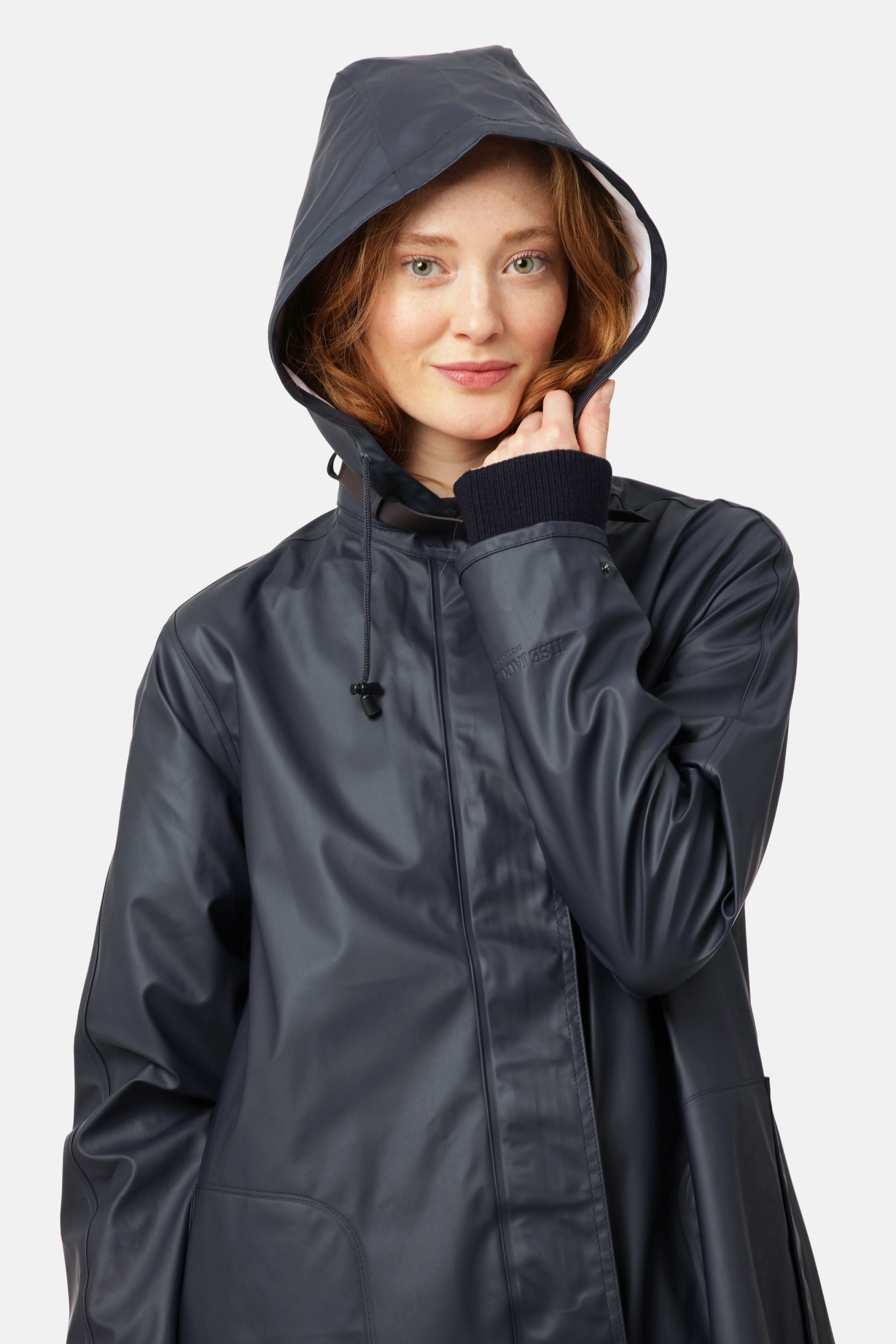 Regenjas RAIN71 - 660 Dark Indigo | Dark Indigo | Raincoat | Ilse Jacobsen