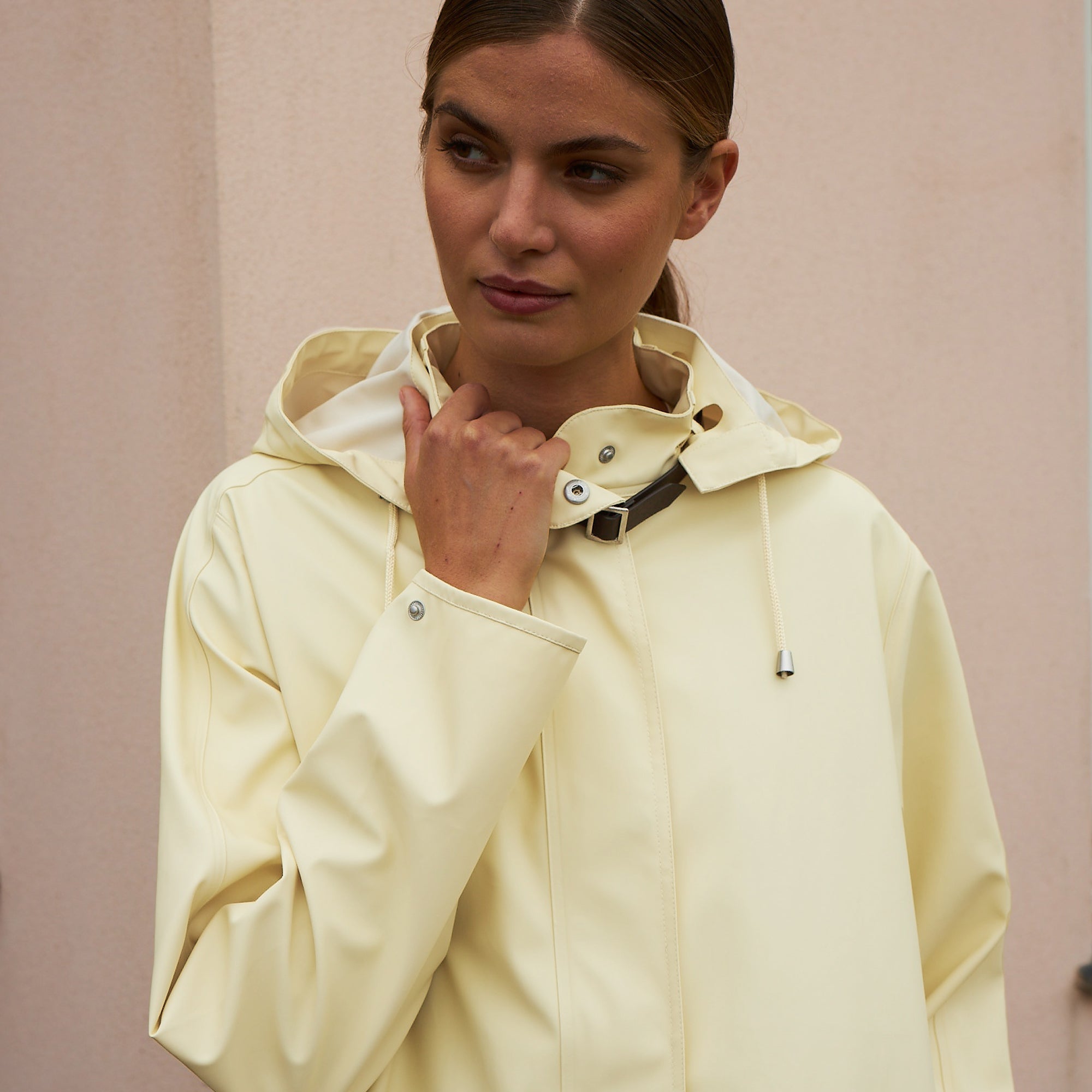 Regenjas RAIN71 - 827 Flan Yellow | Flan Yellow | Raincoat | Ilse Jacobsen