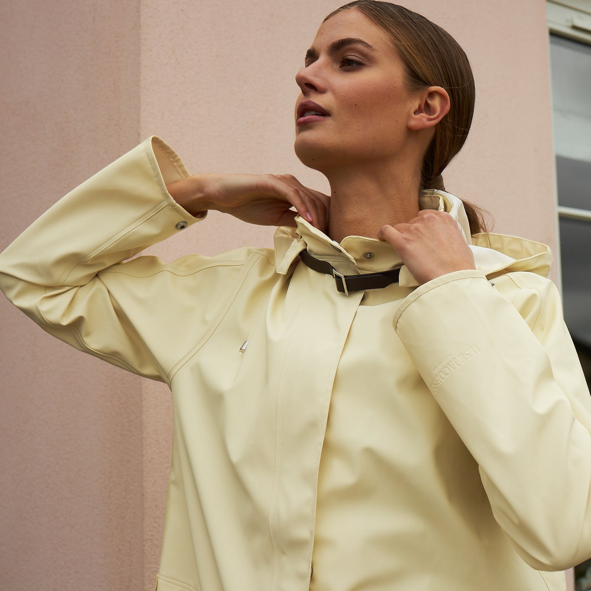 Regenjas RAIN71 - 827 Flan Yellow | Flan Yellow | Raincoat | Ilse Jacobsen