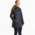 Regenjas RAIN87 | Black | Raincoat | Ilse Jacobsen