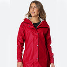 Regenjas RAIN87 | Deep Red | Raincoat | Ilse Jacobsen