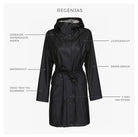 Regenjas RAIN87 | Deep Red | Raincoat | Ilse Jacobsen