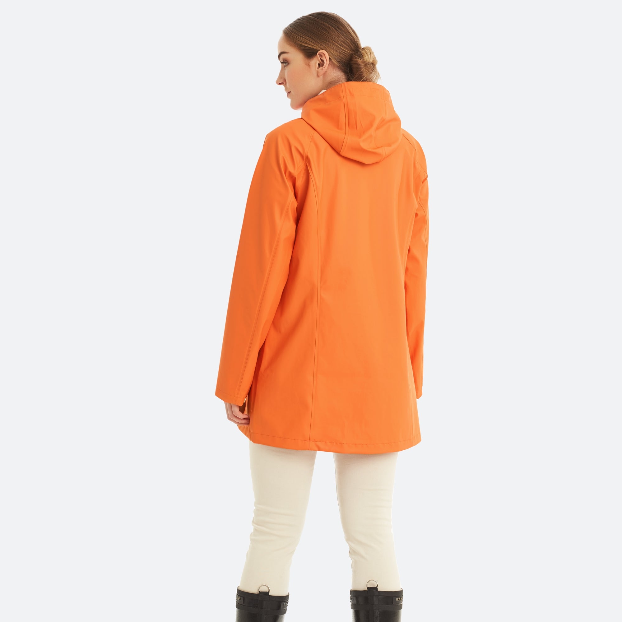 Regenjas RAIN87 - 836 Red Orange | Red Orange | Raincoat | Ilse Jacobsen