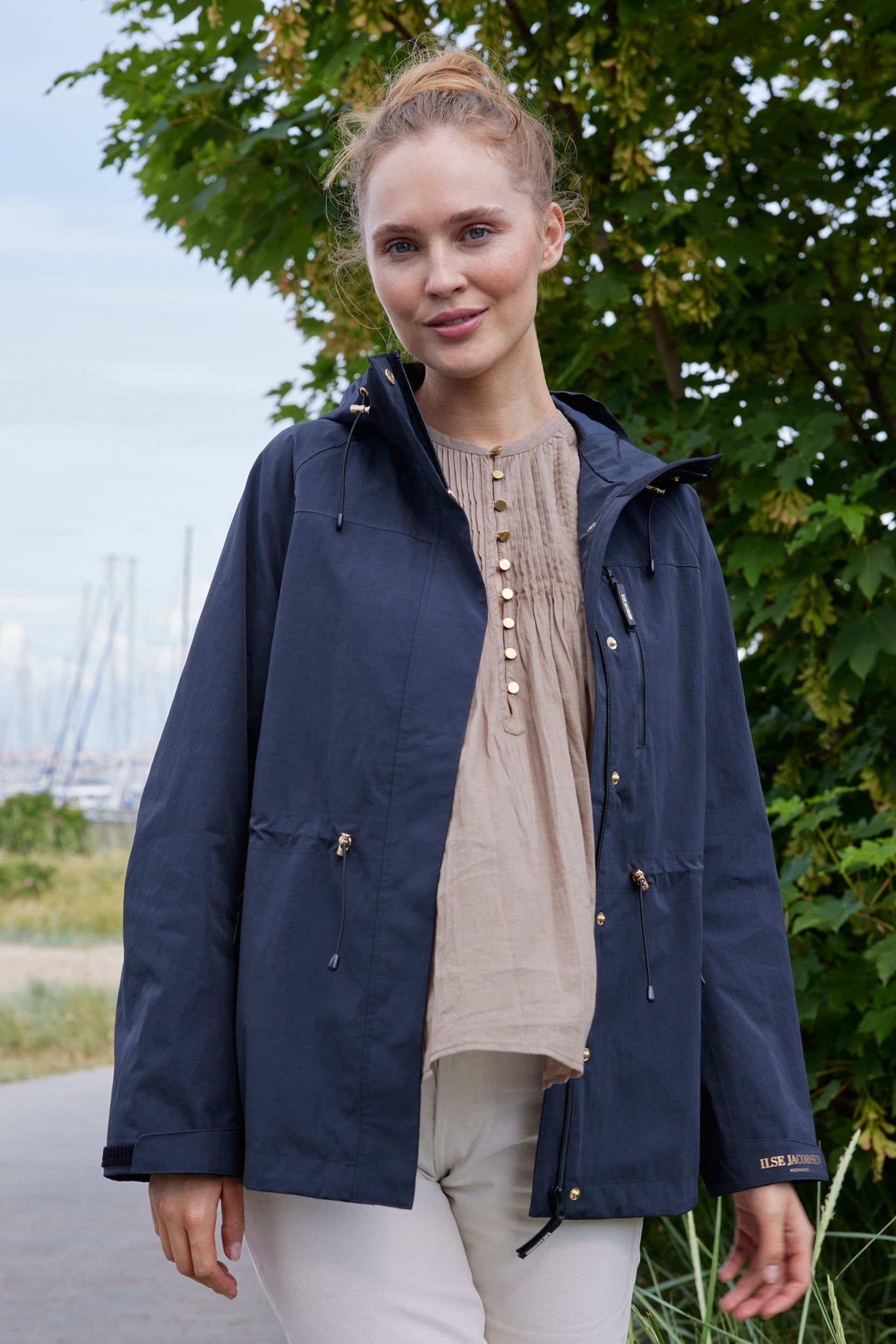 Rain Jacket RAINVISION02 - 660 Dark Indigo | Dark Indigo | Jacket | Ilse Jacobsen