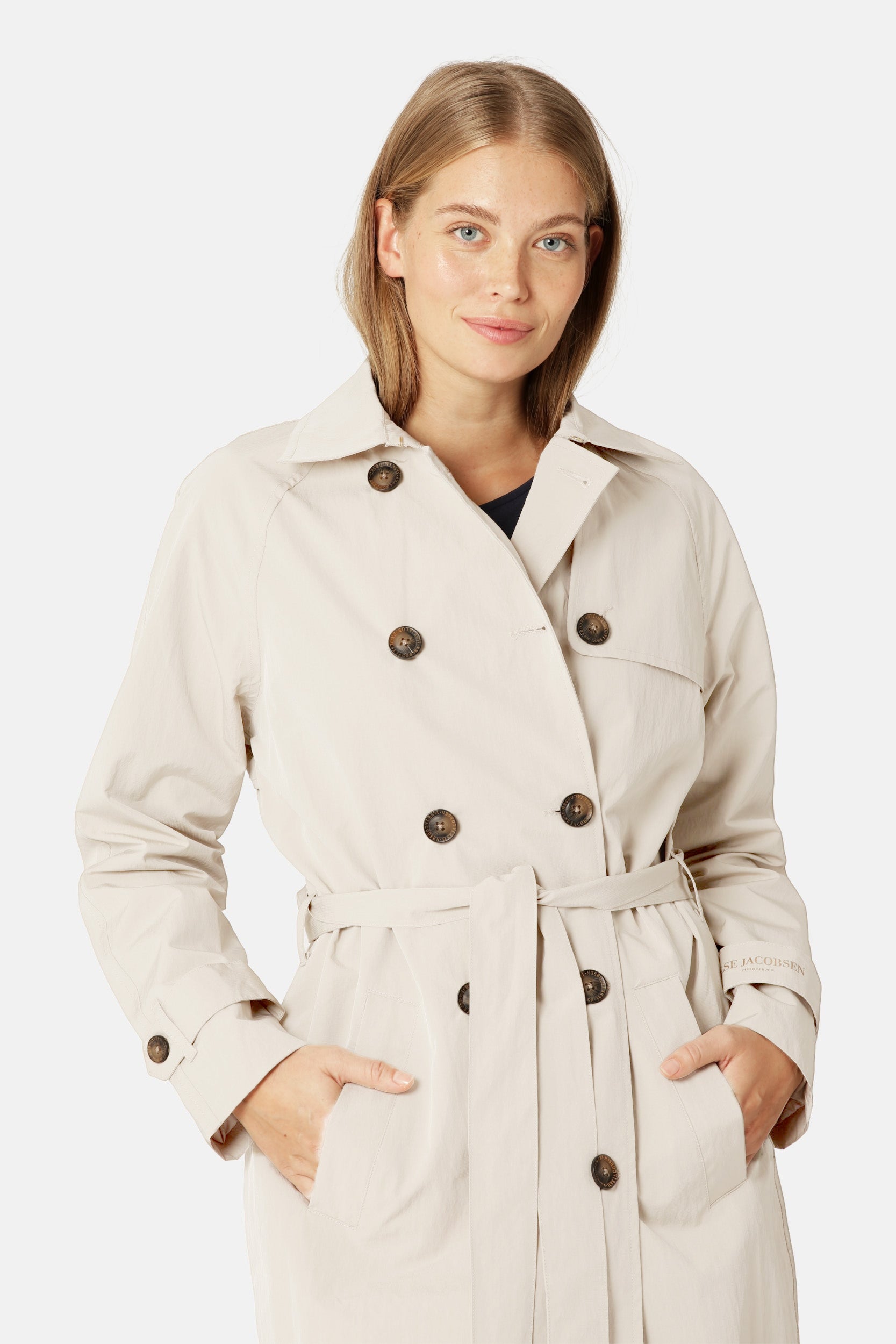Regenjas RAINVISION03 - 106 White Pepper | White Pepper | Coat | Ilse Jacobsen