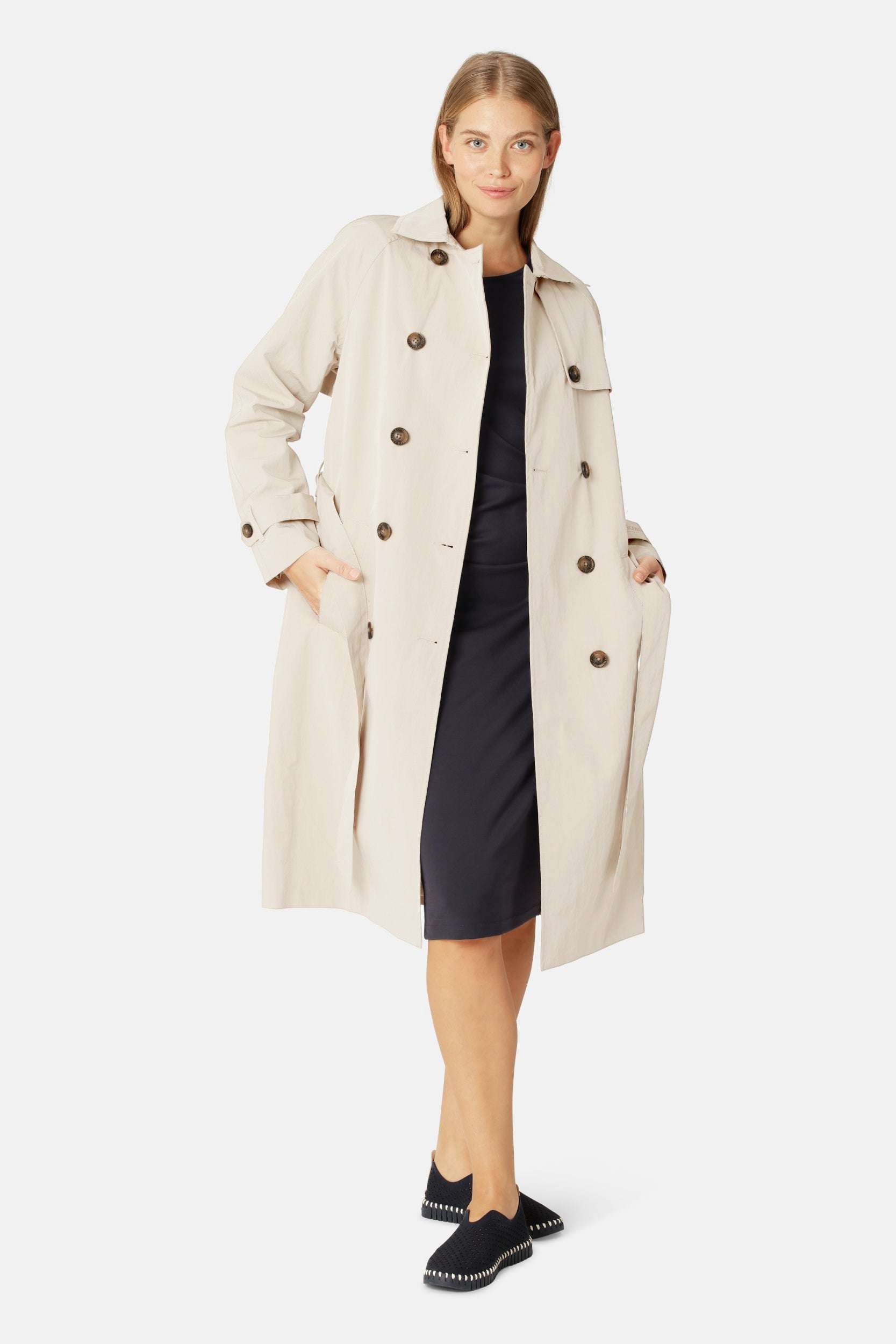 Regenjas RAINVISION03 - 106 White Pepper | White Pepper | Coat | Ilse Jacobsen
