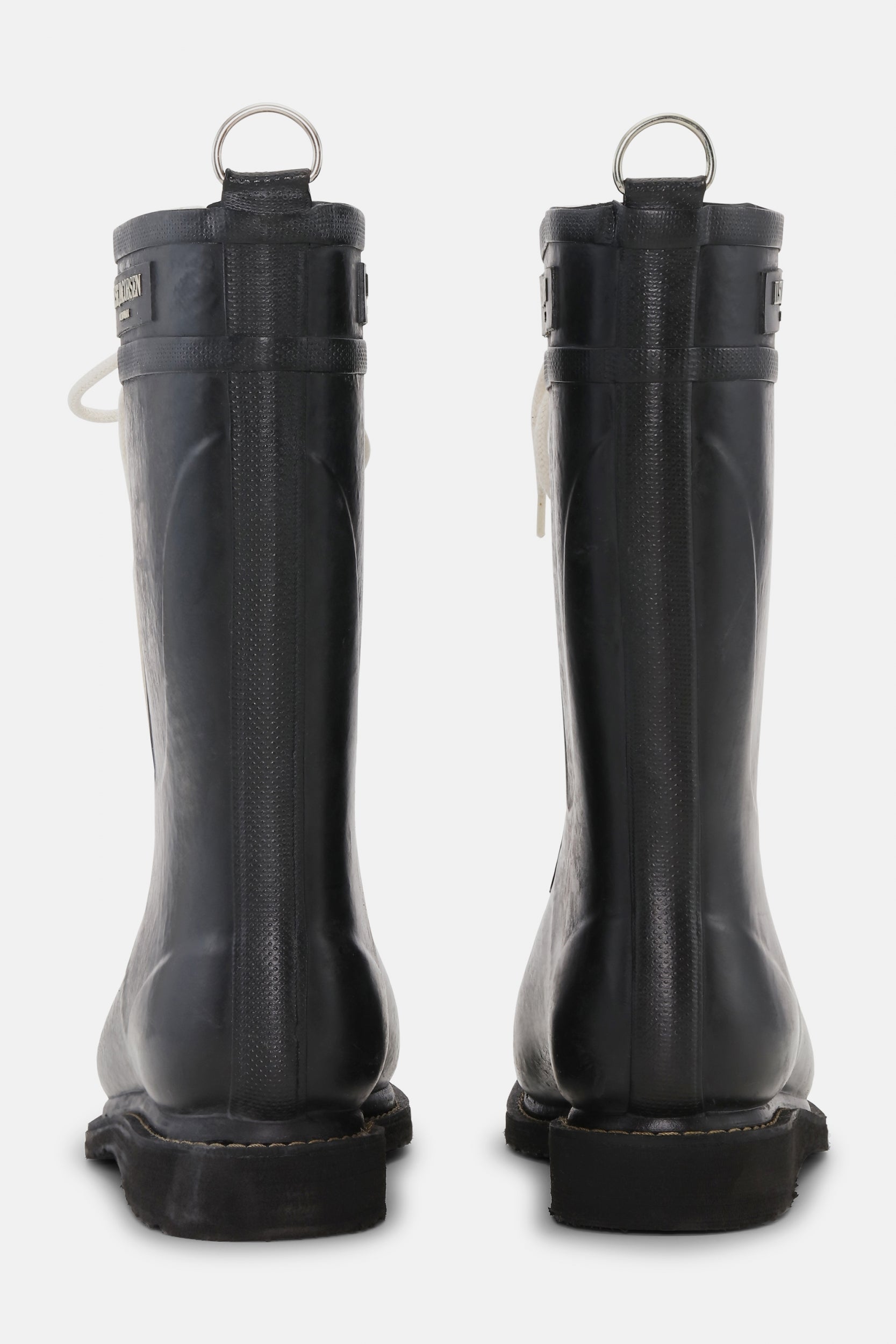 Rubberlaarzen 3/4 RUB15 - 001 Black | Black | Rubber Boots | Ilse Jacobsen