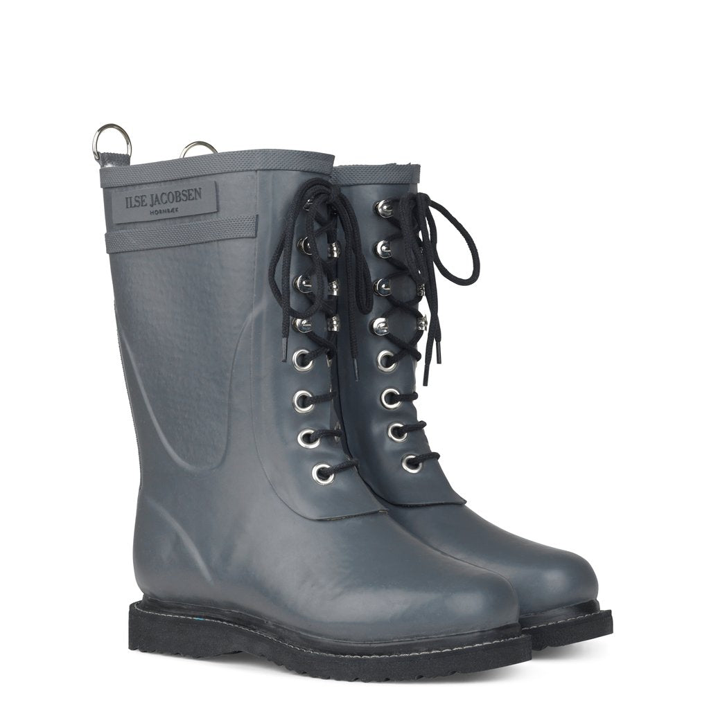 Rubberlaars 3/4 RUB15 - 006 Grey | Grey | Rubber Boots | Ilse Jacobsen