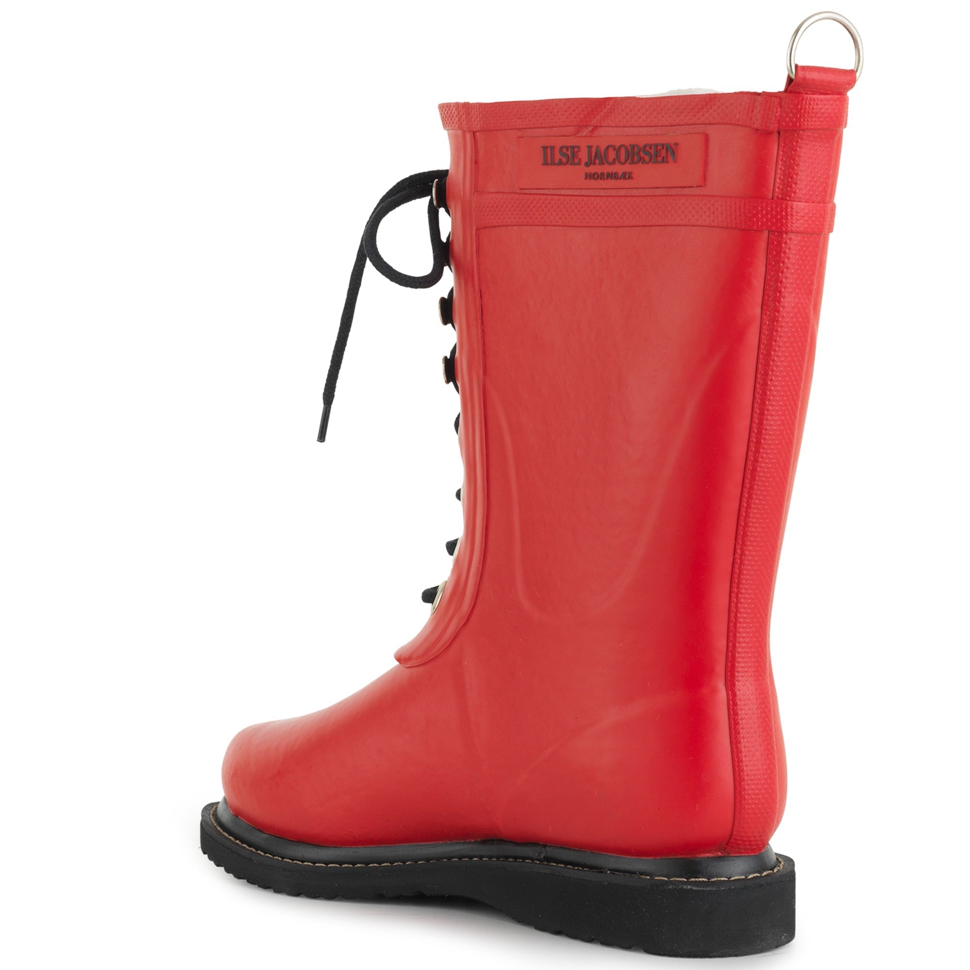 Rubberlaars 3/4 RUB15 - 303 Deep Red | Deep Red | Rubber Boots | Ilse Jacobsen