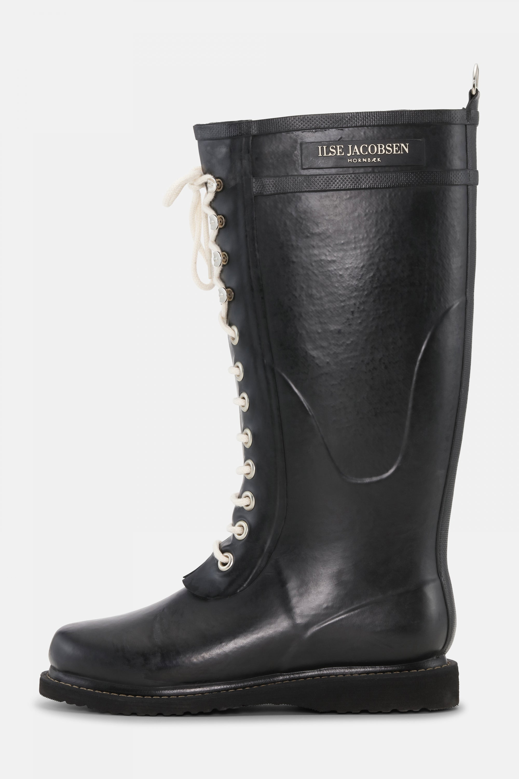 Rubberlaarzen hoog RUB1 - 001 Black | Black | Rubber Boots | Ilse Jacobsen