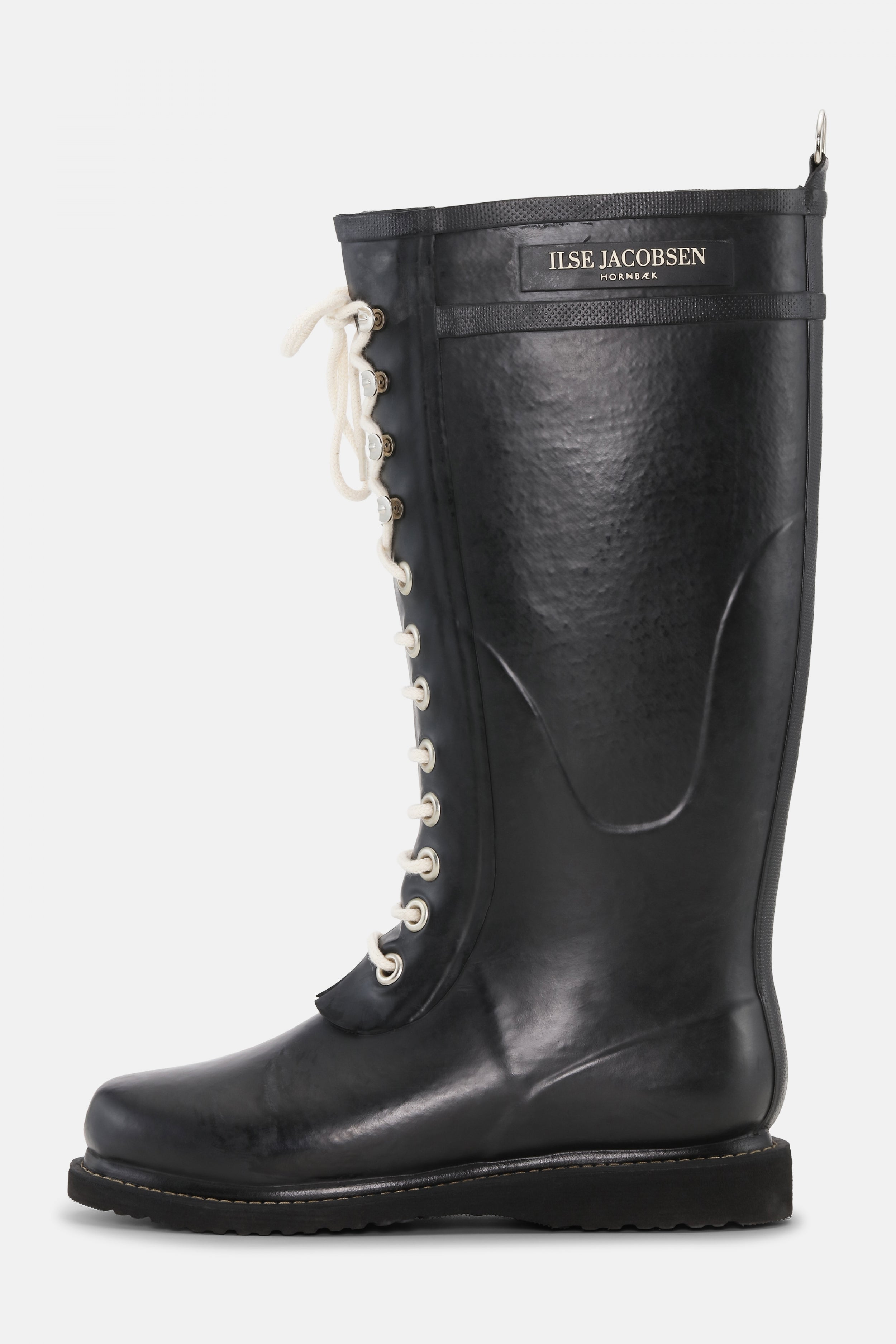 Regenlaarzen hoog RUB1 | Black | Rubber Boots | Ilse Jacobsen