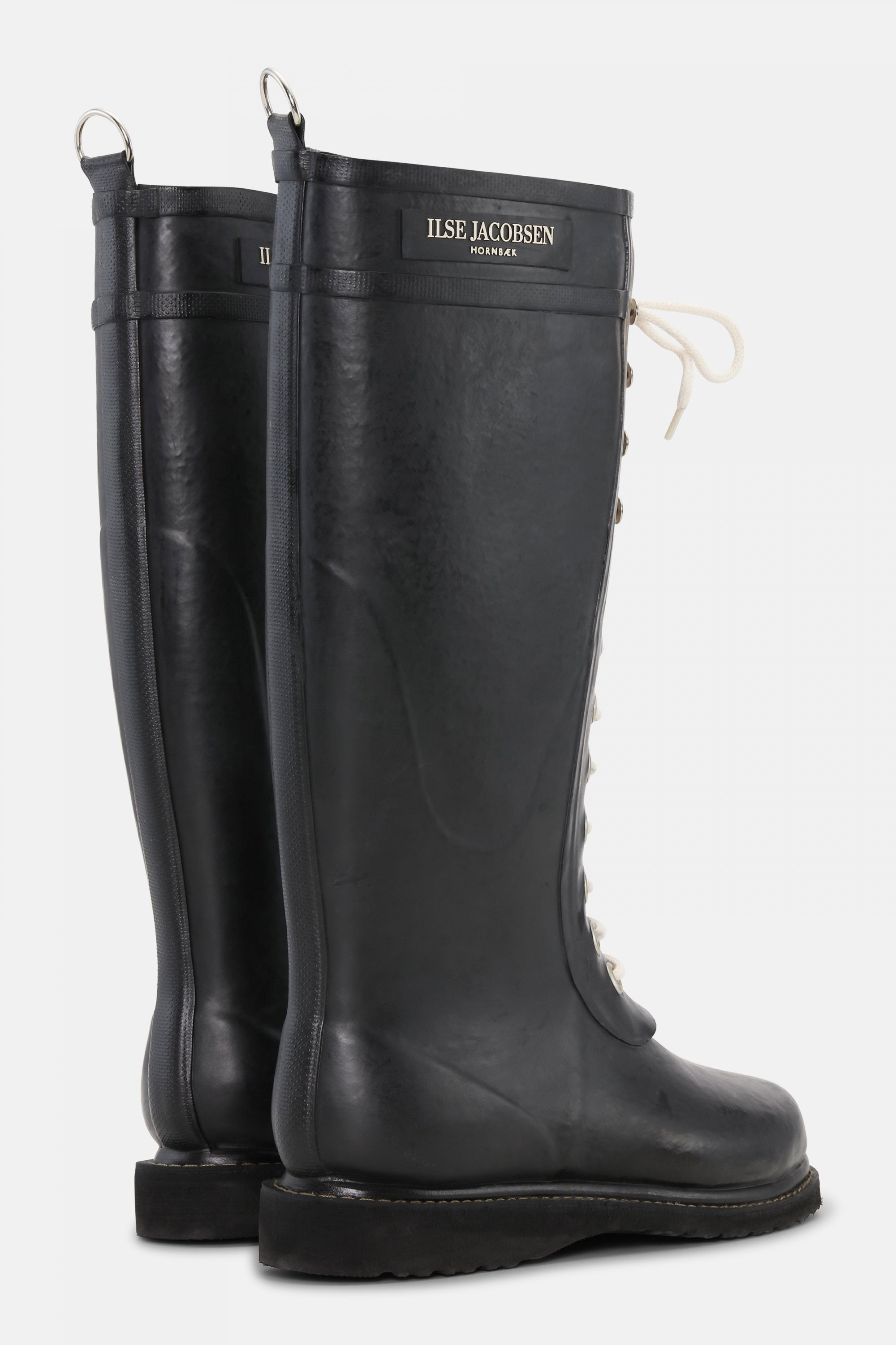 Rubberlaarzen hoog RUB1 - 001 Black | Black | Rubber Boots | Ilse Jacobsen
