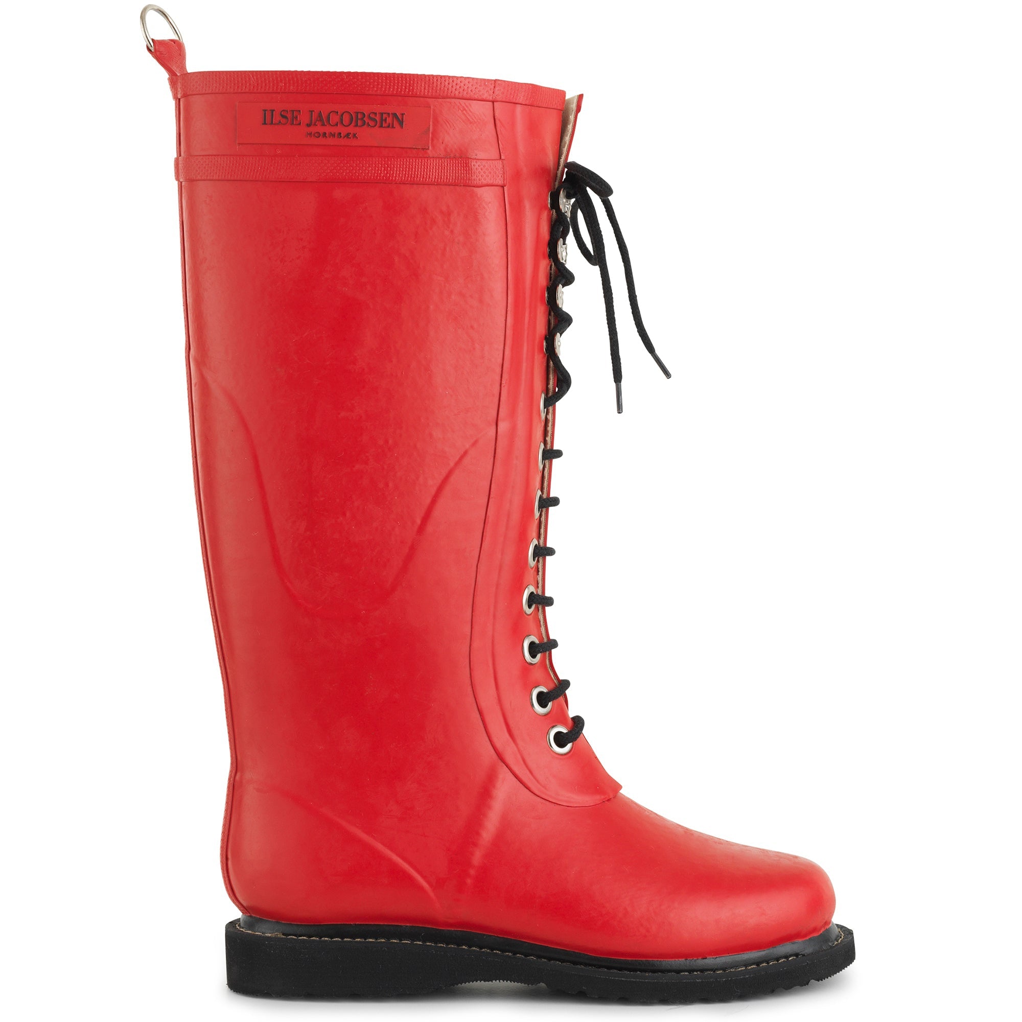 Rubberlaars hoog RUB1 - 303 Deep Red | Deep Red | Rubber Boots | Ilse Jacobsen