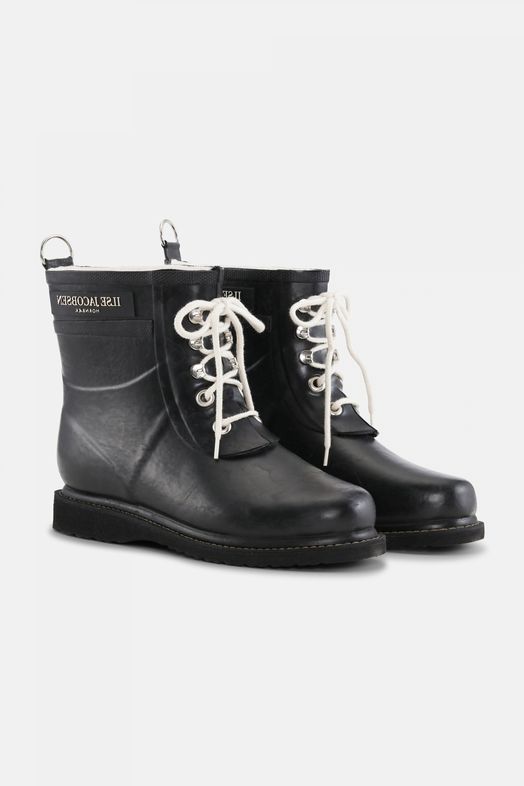 Rubberlaarzen Laag RUB2 - 001 Black | Black | Rubber Boots | Ilse Jacobsen