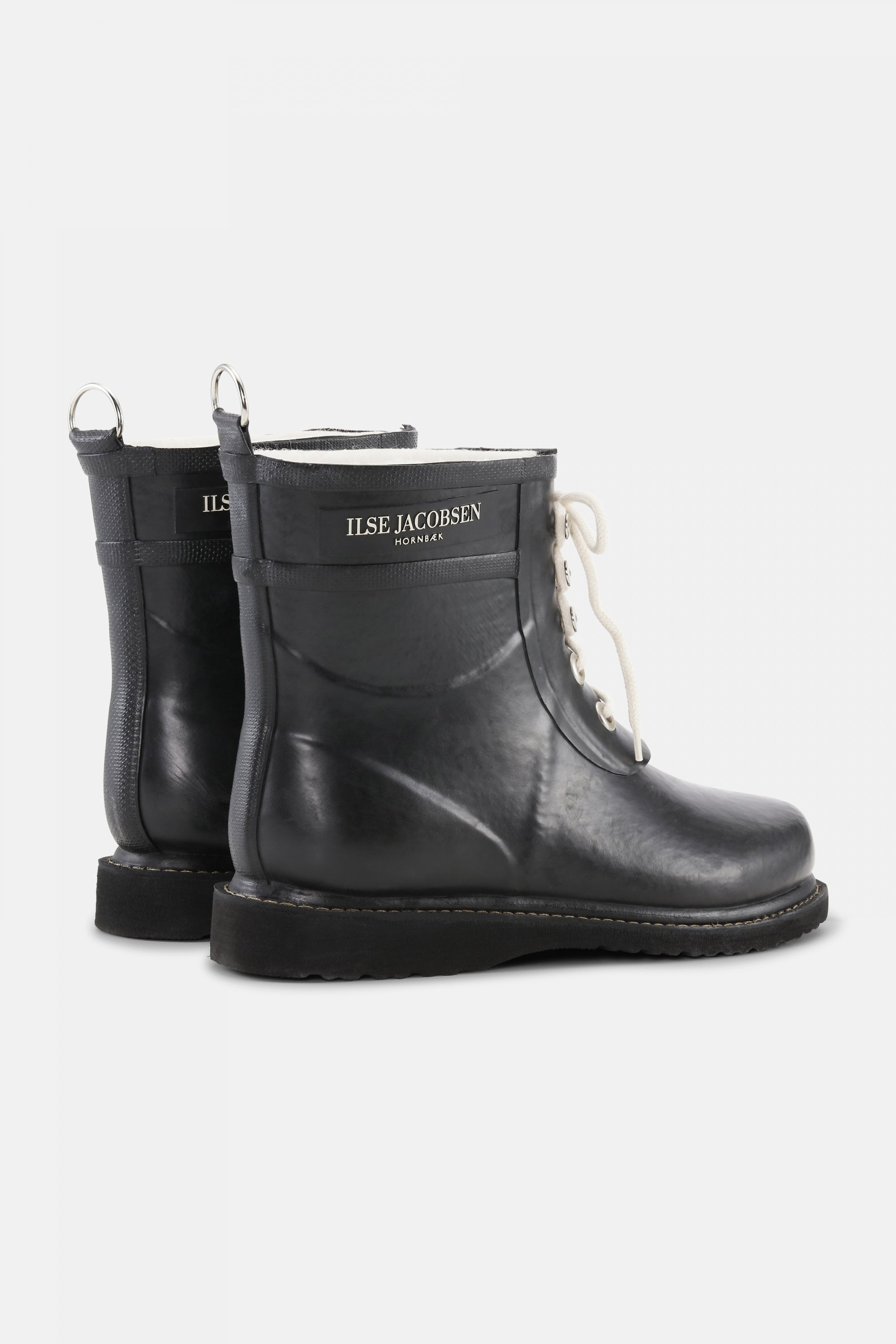 Rubberlaarzen Laag RUB2 - 001 Black | Black | Rubber Boots | Ilse Jacobsen