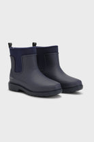 Anti-Slip regenlaarzen laag RUBAIR11 | Navy Navy | Boots | Ilse Jacobsen
