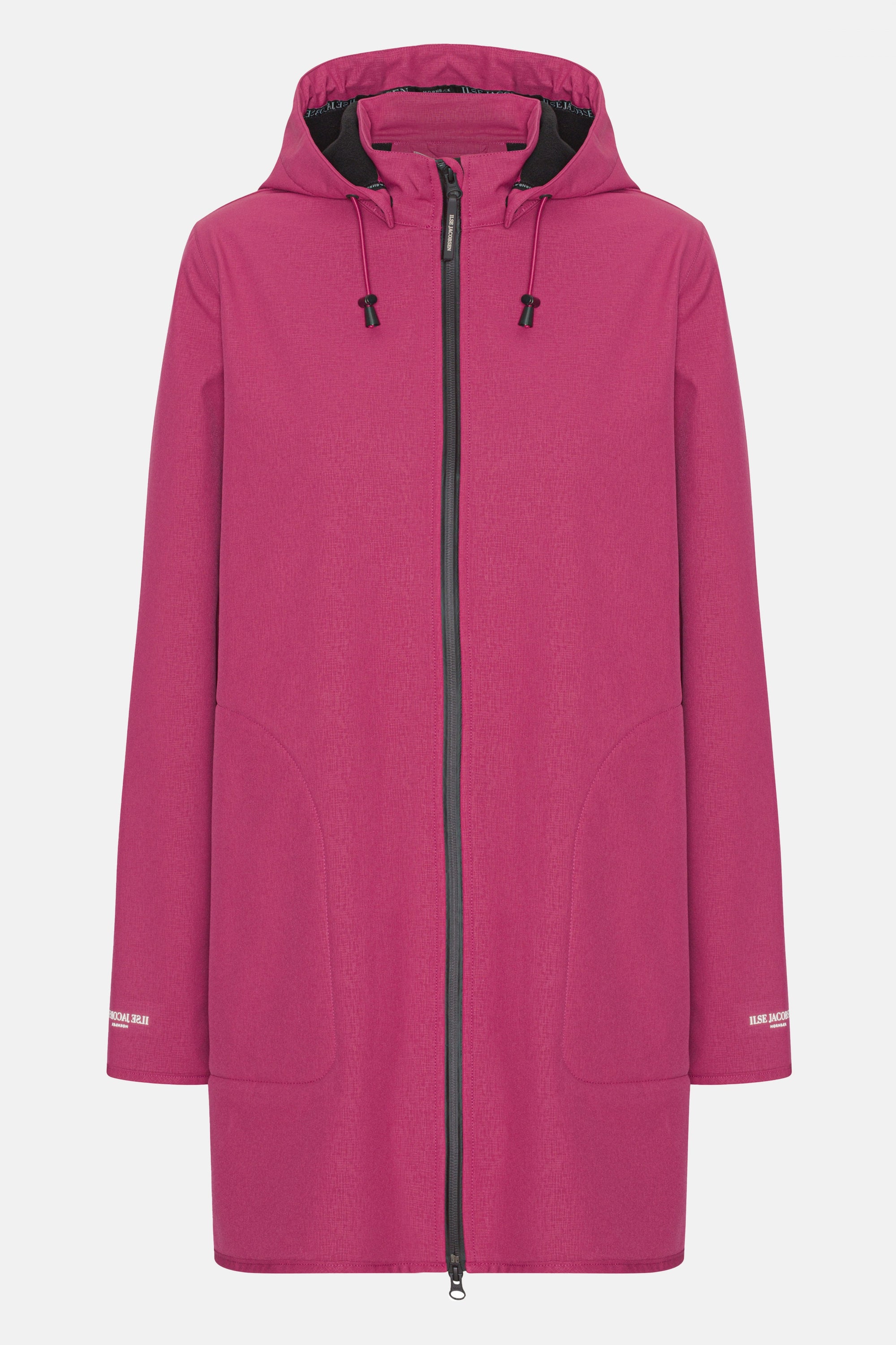 Softshell regenjas RAIN135 - Sangria 933 | Sangria | Raincoat | Ilse Jacobsen