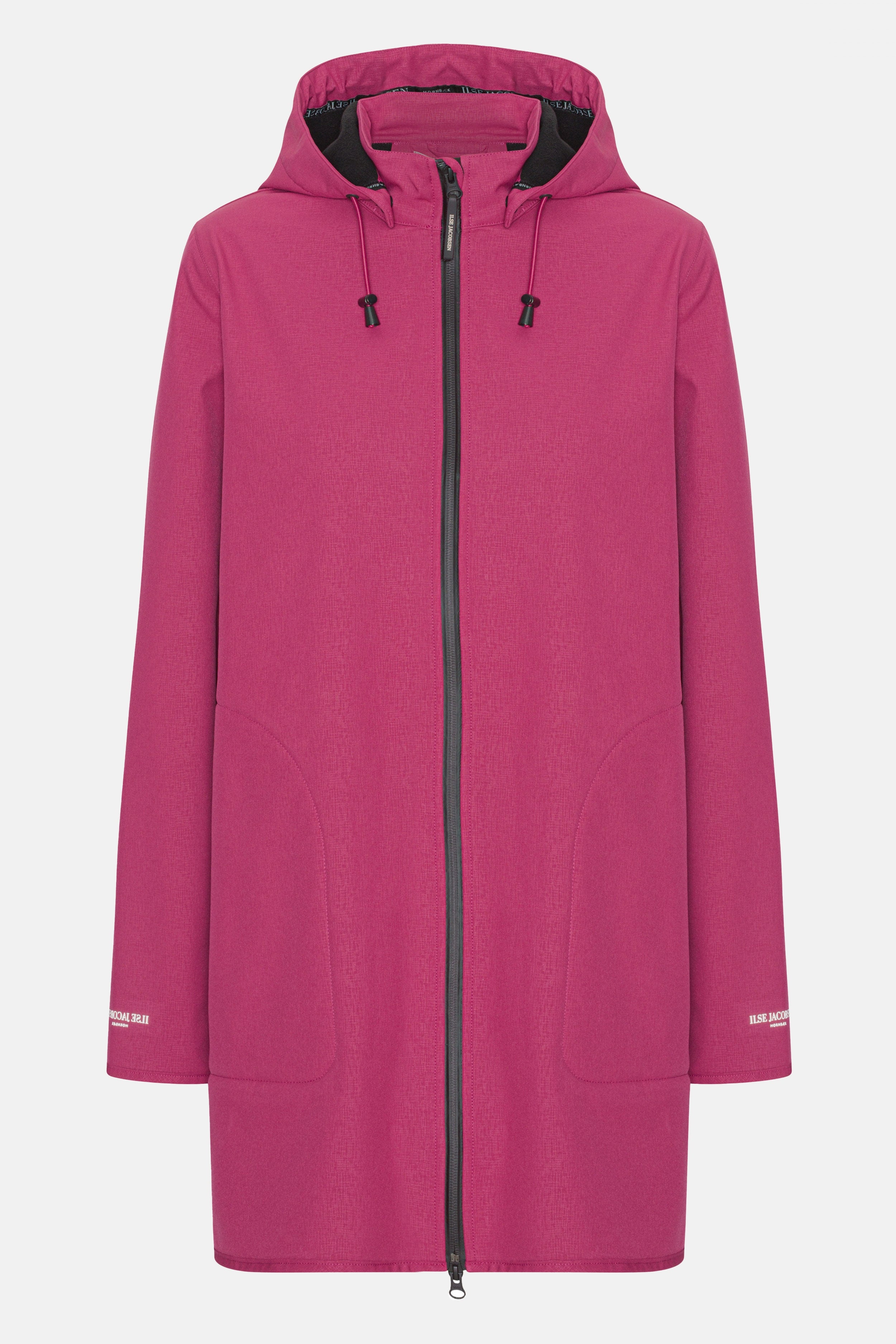 Softshell regenjas RAIN135 | Sangria | Raincoat | Ilse Jacobsen