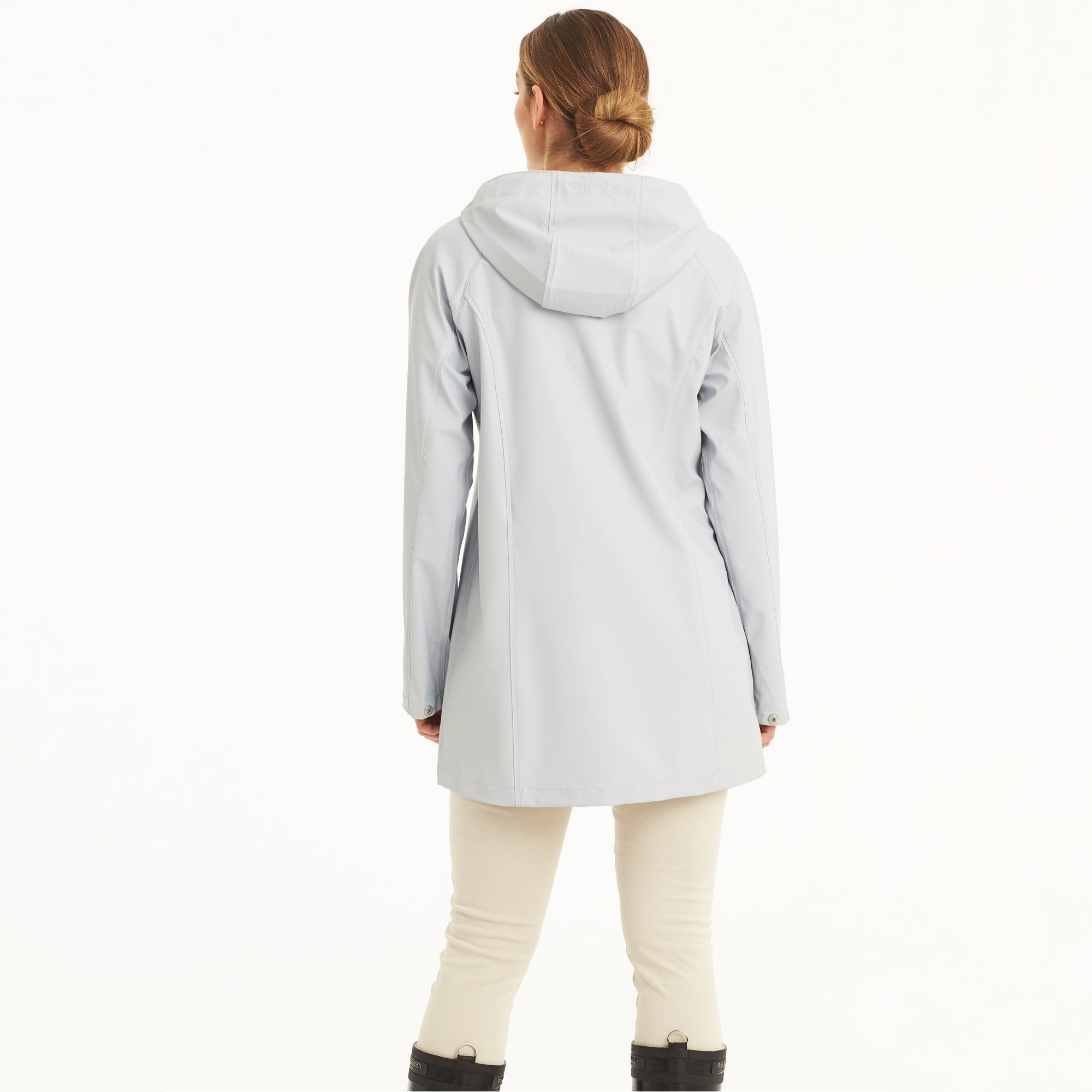 Regenjas RAIN87 - 637 White Blue | White Blue | Raincoat | Ilse Jacobsen